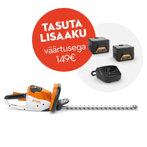 Akuhekipügaja STIHL HSA 56 Compact KOMPLEKT