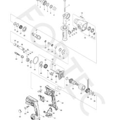 Makita DHR165Z varuosad