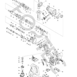 Makita DHR242Z varuosad