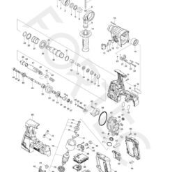 Makita DHR263Z varuosad